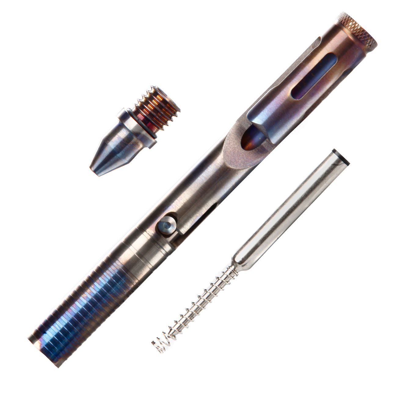 Bker Plus Tactical Pen cal .45 CID Titanium Flamed Bild 2