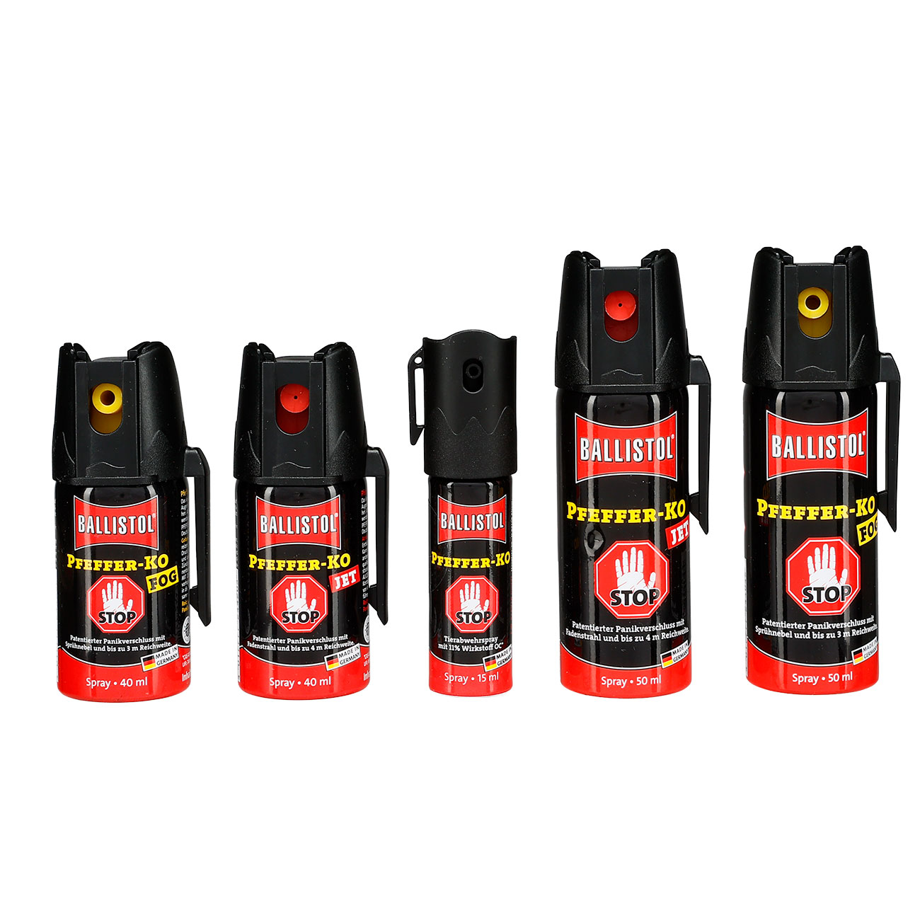 Ballistol Pfefferspray Pfeffer KO Jet 15ml Bild 9