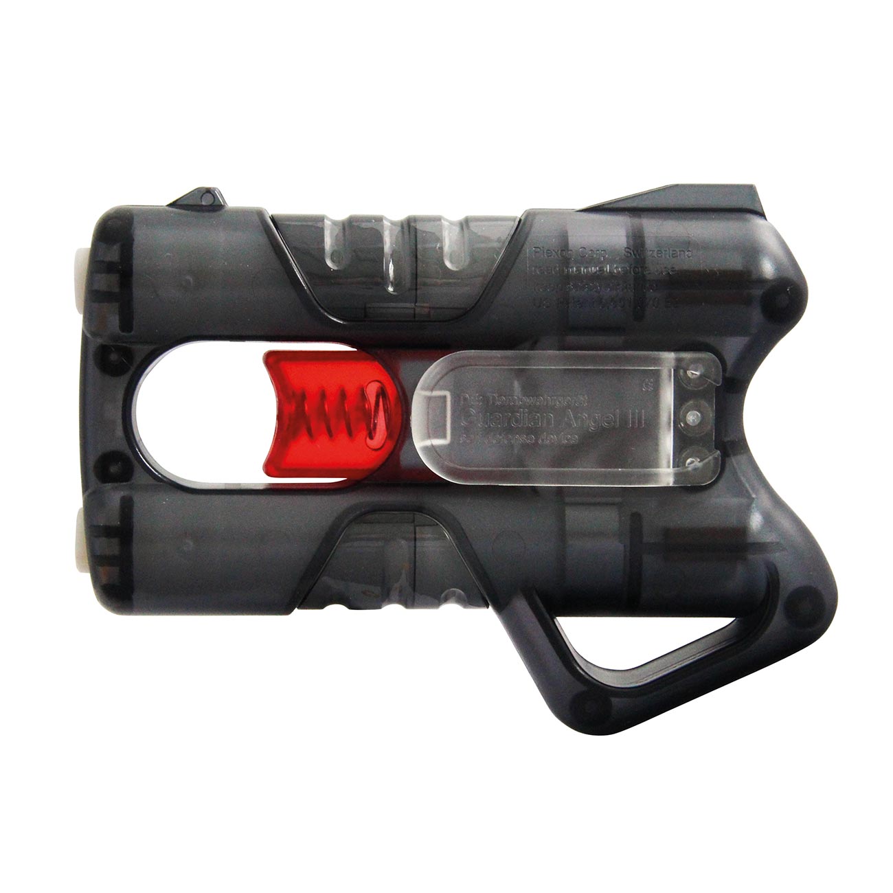 PIEXON Pfefferpistole Guardian Angel 3 Abwehrgert dunkelgrau mit Grtelclip