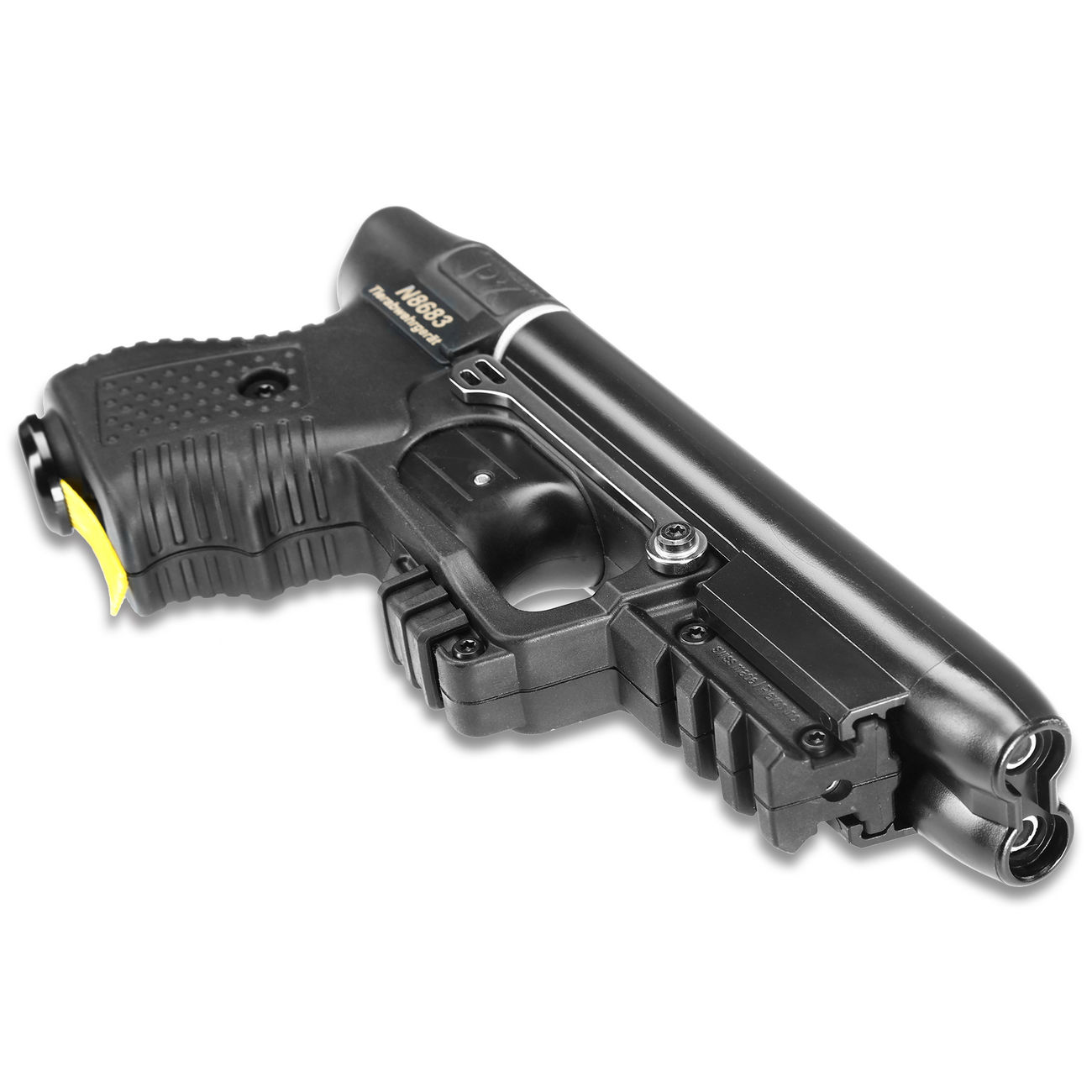 Piexon JPX 2 GEN 1 Pfefferspraypistole zur Tierabwehr mit integriertem Laser inkl. Transportkoffer Bild 2