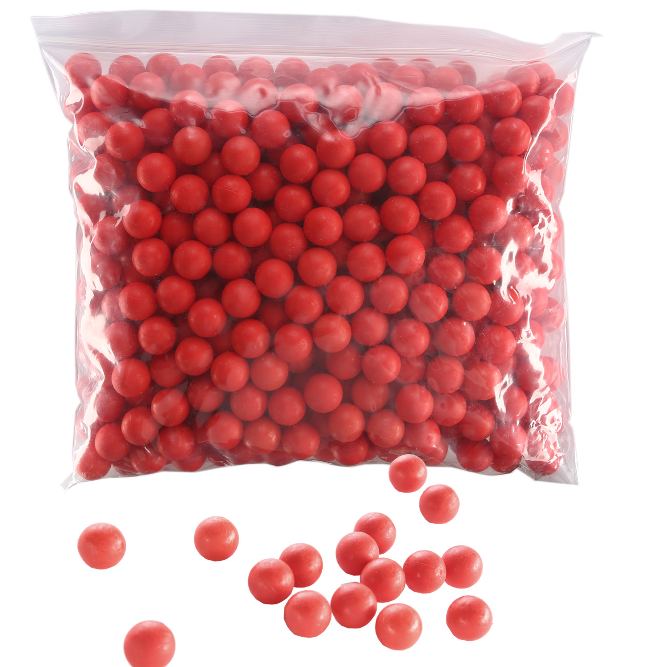 New Legion Hartgummikugeln Rubber Strong Balls Kaliber .68 rot 500 Stk.