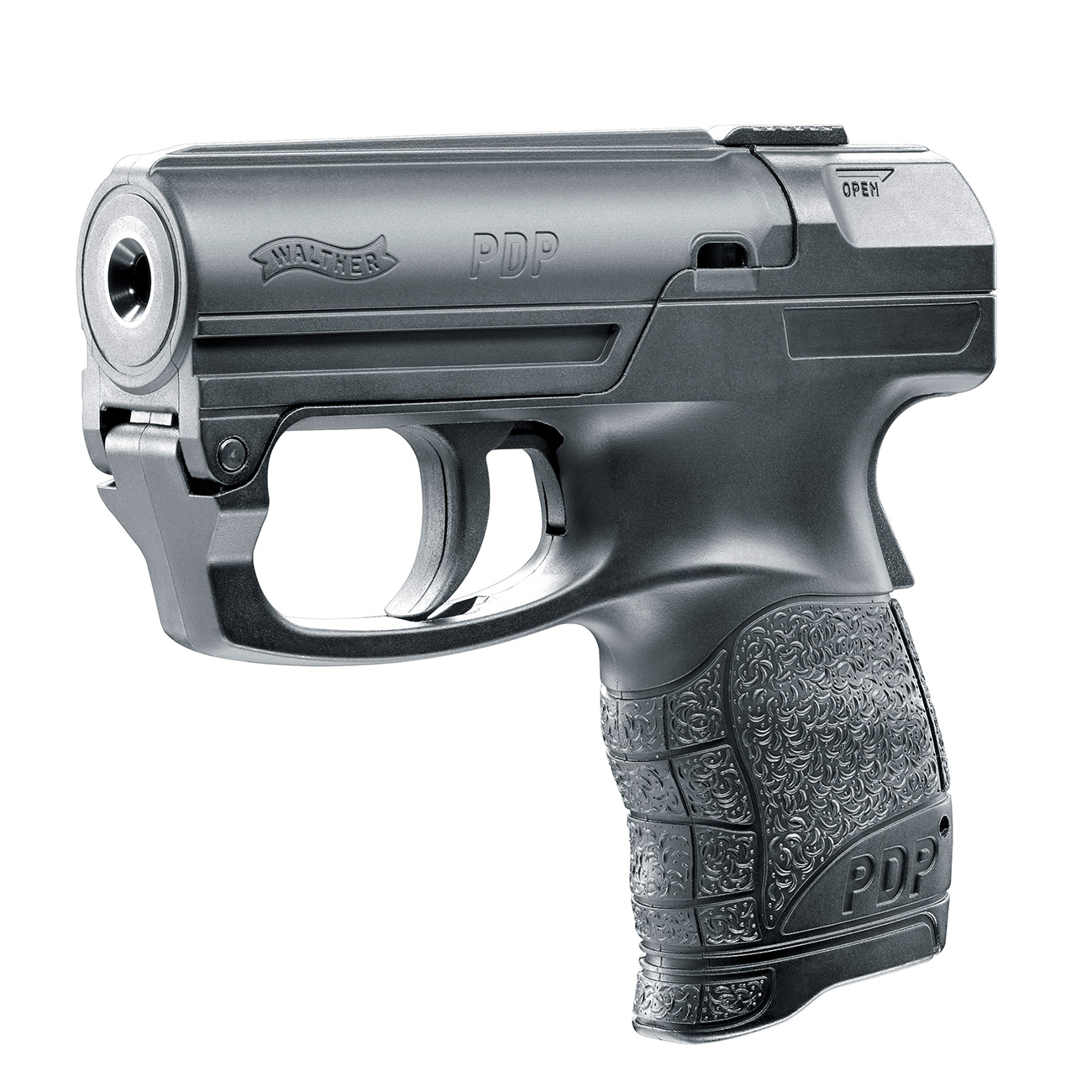 Walther PDP Kit Pfefferpistole Schwarz Mit Farbmarkierungsspray Rot