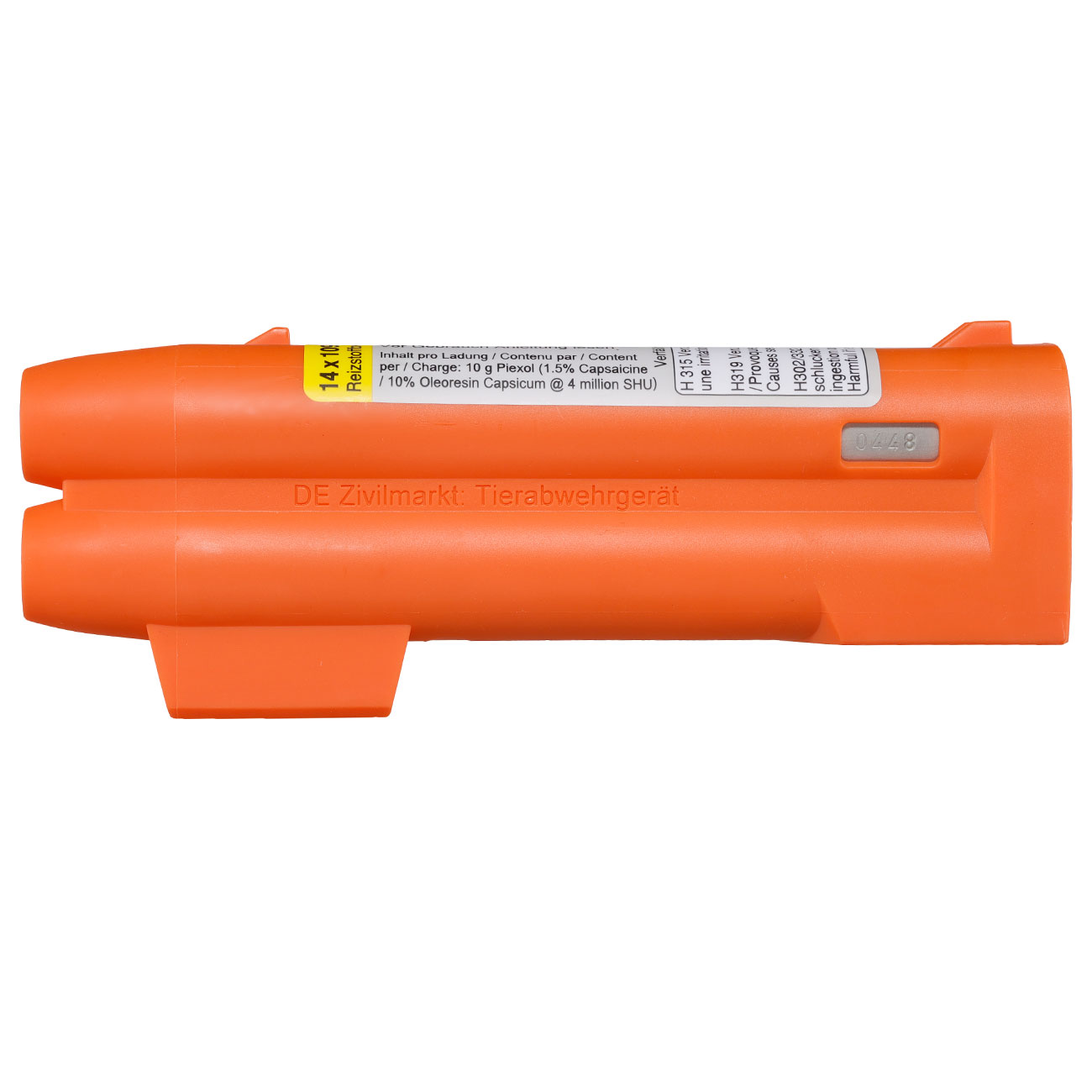 Piexon JPX6 Jet Protector Pfefferkartusche 4-schssig orange Bild 2