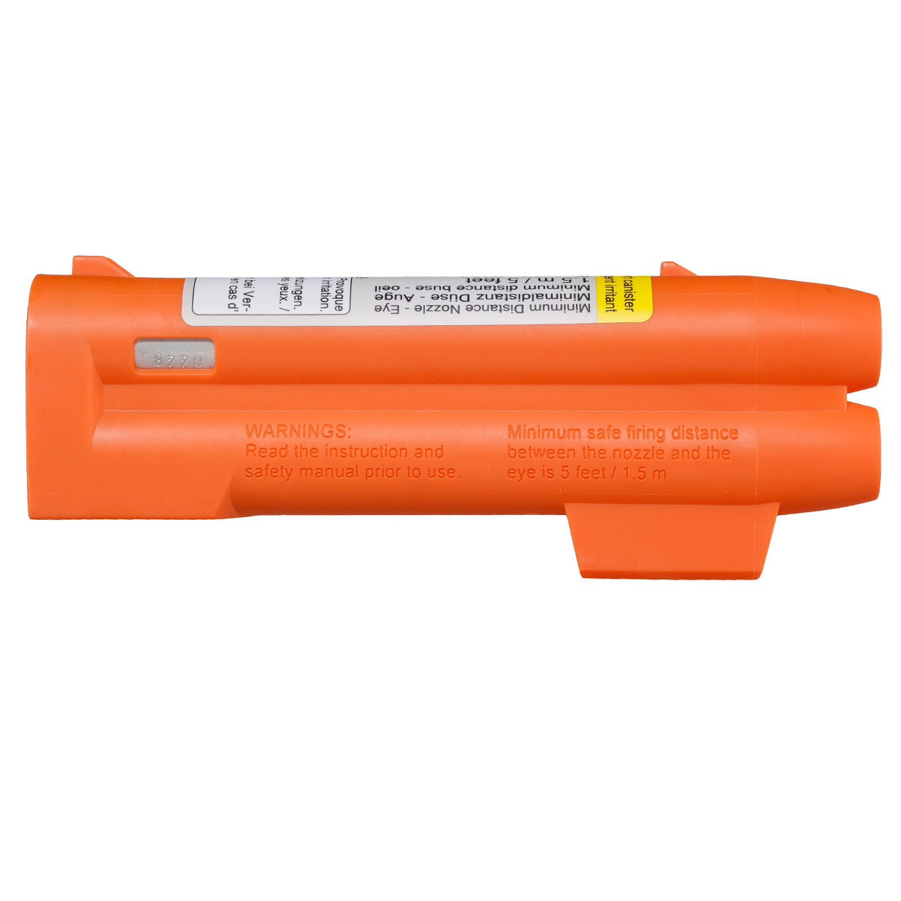 Piexon JPX6 Jet Protector Pfefferkartusche 4-schssig orange Bild 3