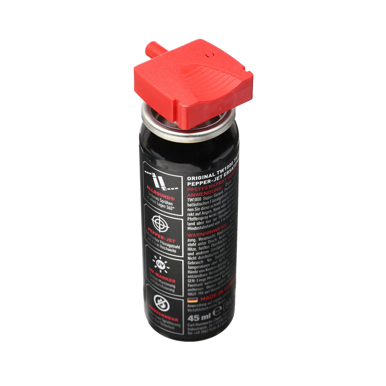 TW1000 Tactical 360 Pepper-Jet Nachfllpatrone fr Super-Garant Reizstoffsprhgert 45ml Bild 3