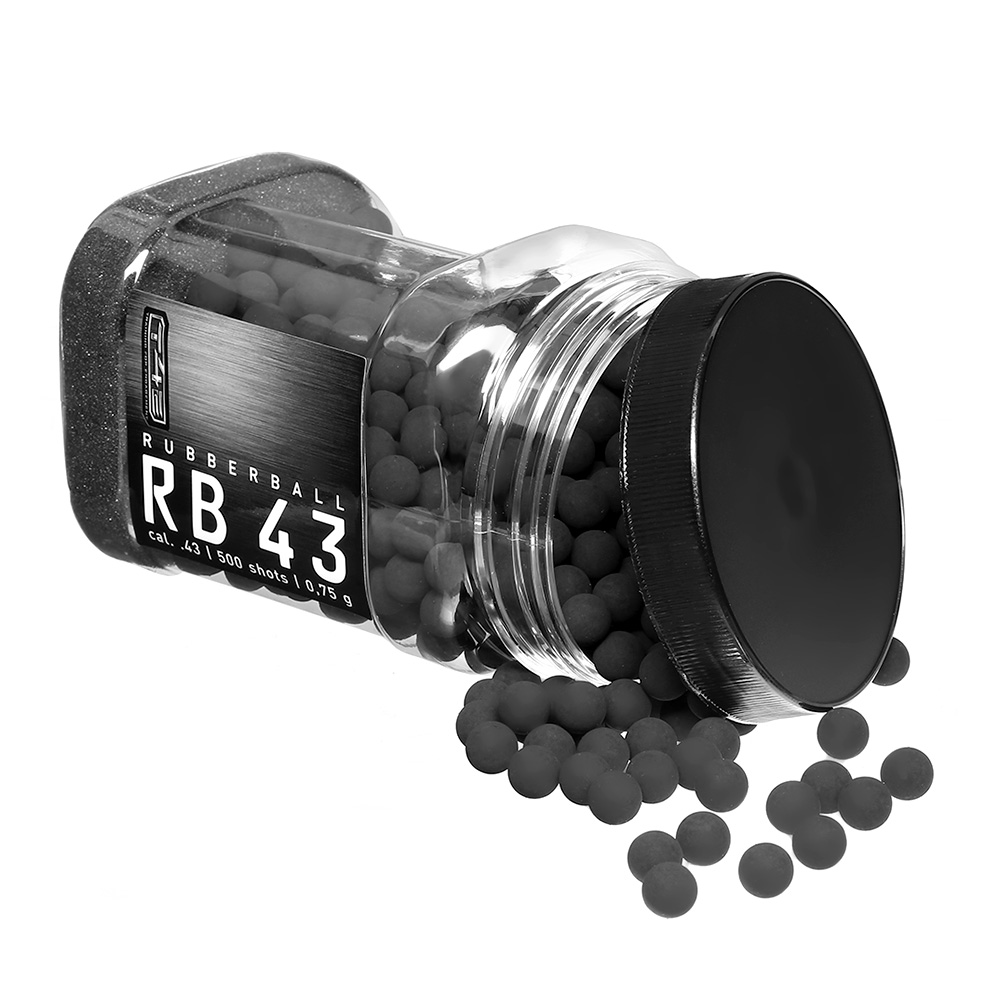 T4E Rubber Balls RAM Gummikugeln cal. .43 - 500er Dose Bild 2