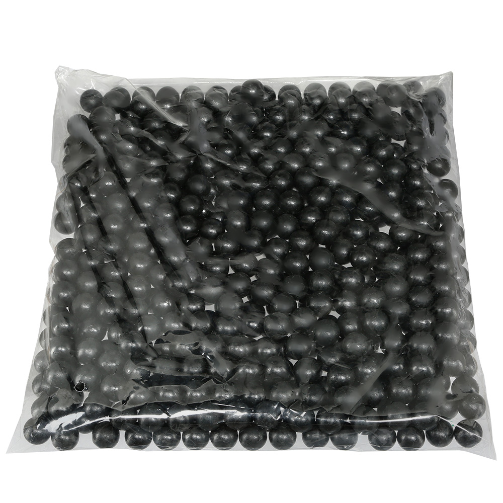 New Legion Hartgummikugeln Rubber Balls Strong Kal. .68 schwarz - 500 Stck