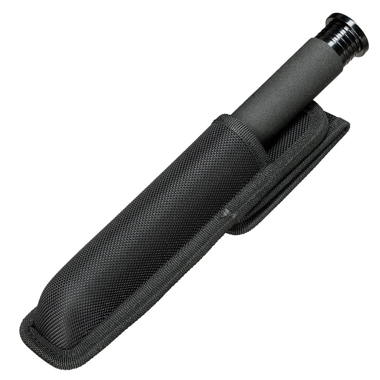 enforcer Teleskopschlagstock 24 mit Druckknopf schwarz inkl. 360 Holster Bild 4