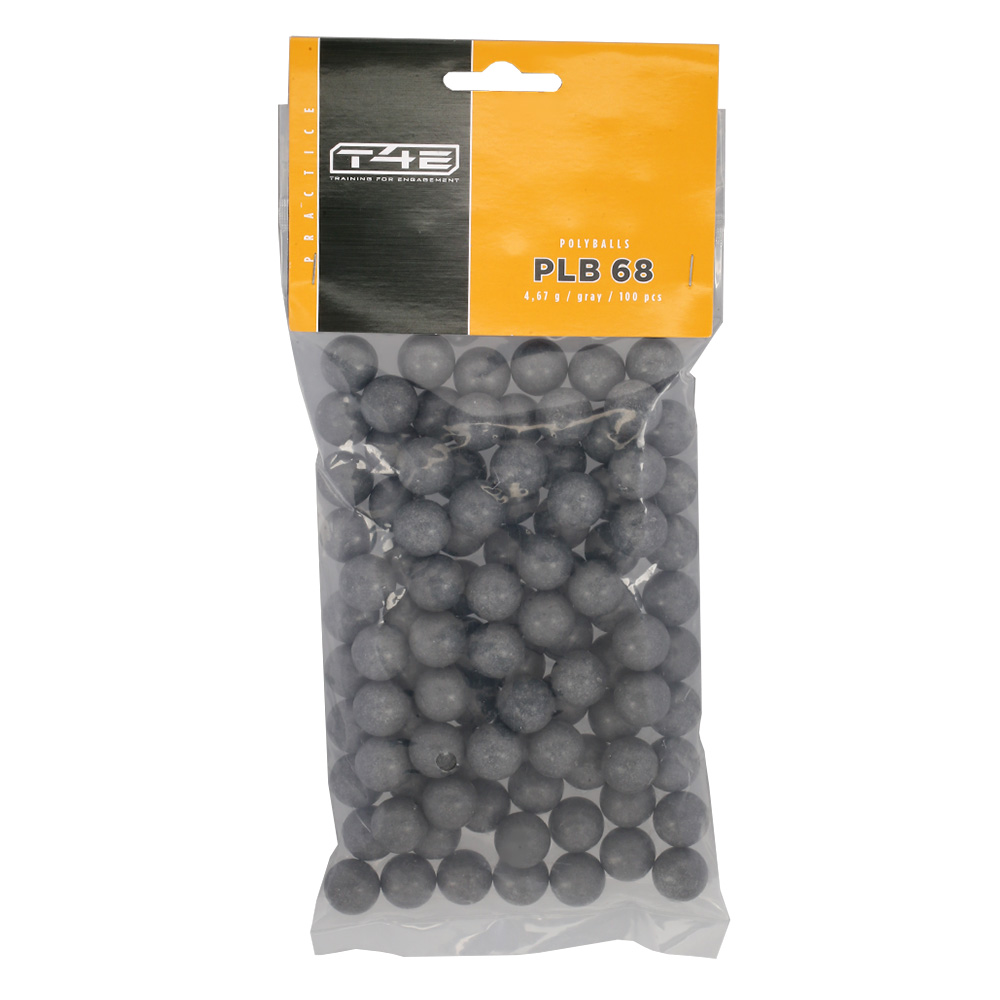 T4E Practice PLB 68 cal. .68 Kunststoffkugeln 100 Stck tungsten gray