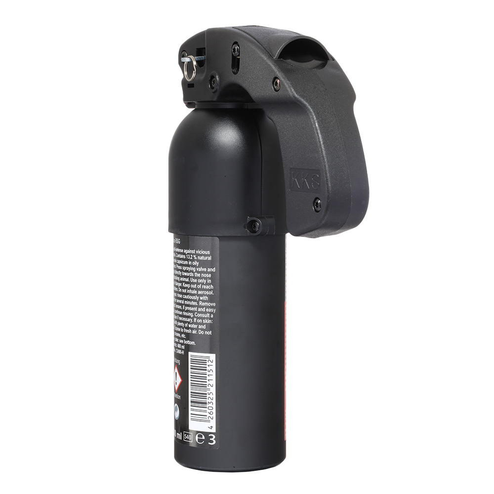 VESK RSG Police Pfefferspray, 400 ml Breitstrahl mit Weitstrahlventil Bild 1