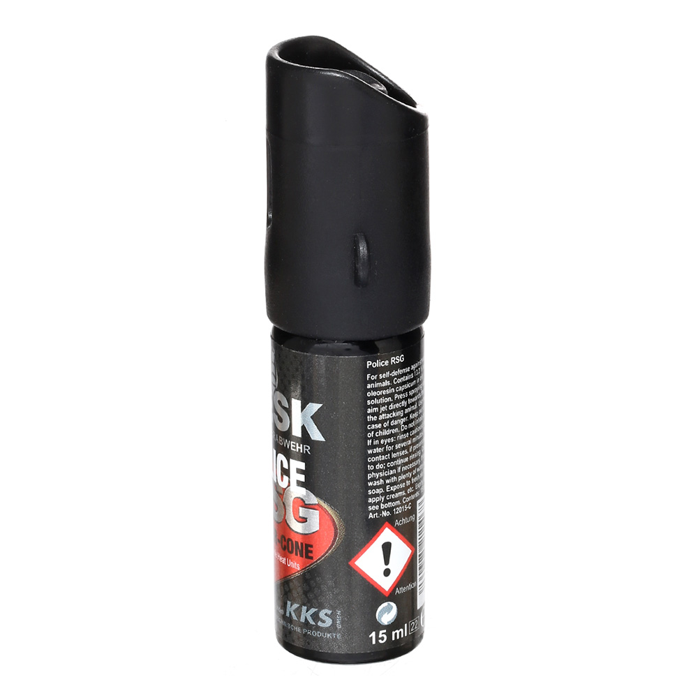 Abwehrspray VESK RSG Police Pfefferspray, 15 ml Breitstrahl Bild 3