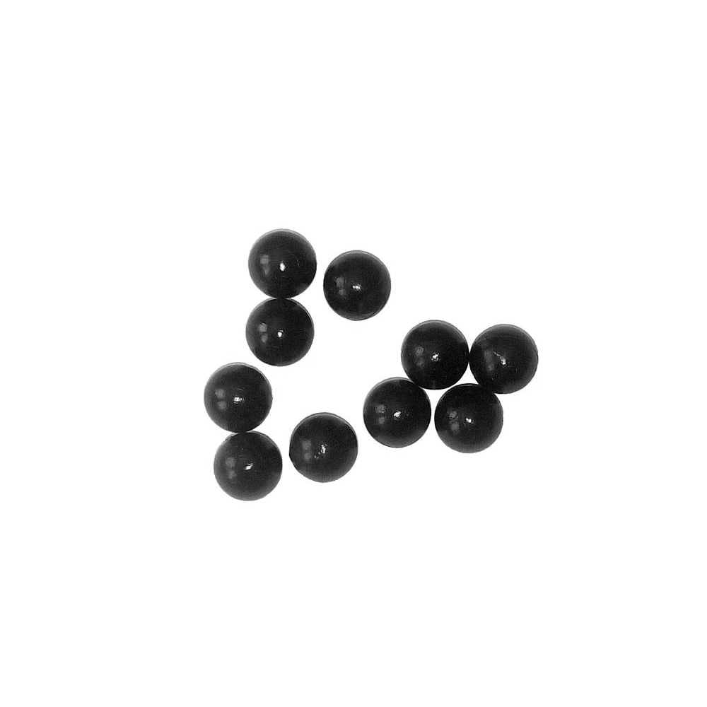 New Legion Kunststoffkugeln Nylon Balls Kaliber .43 10 Stck schwarz