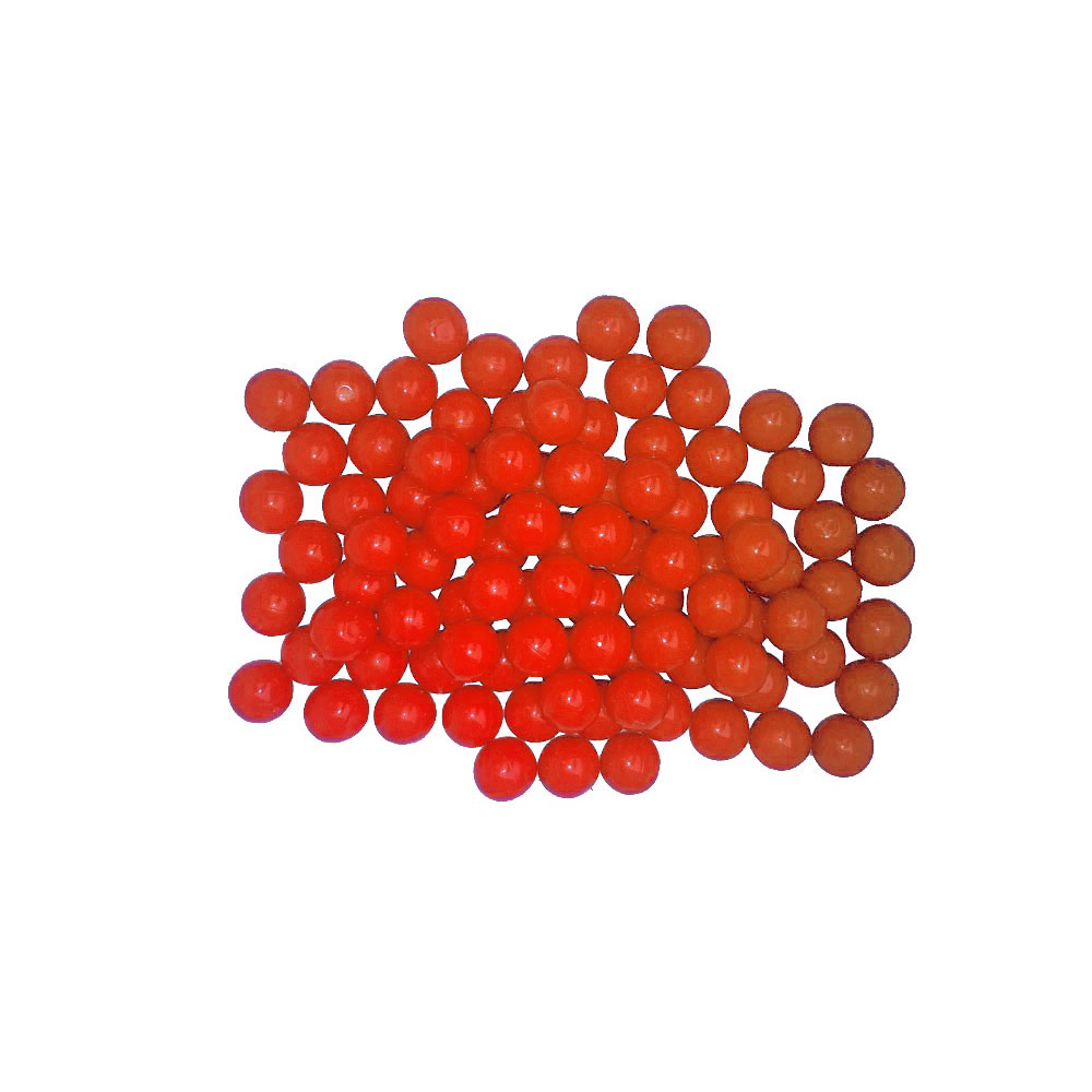 New Legion Rubberballs / Gummibälle cal orange im Pot 100 68 