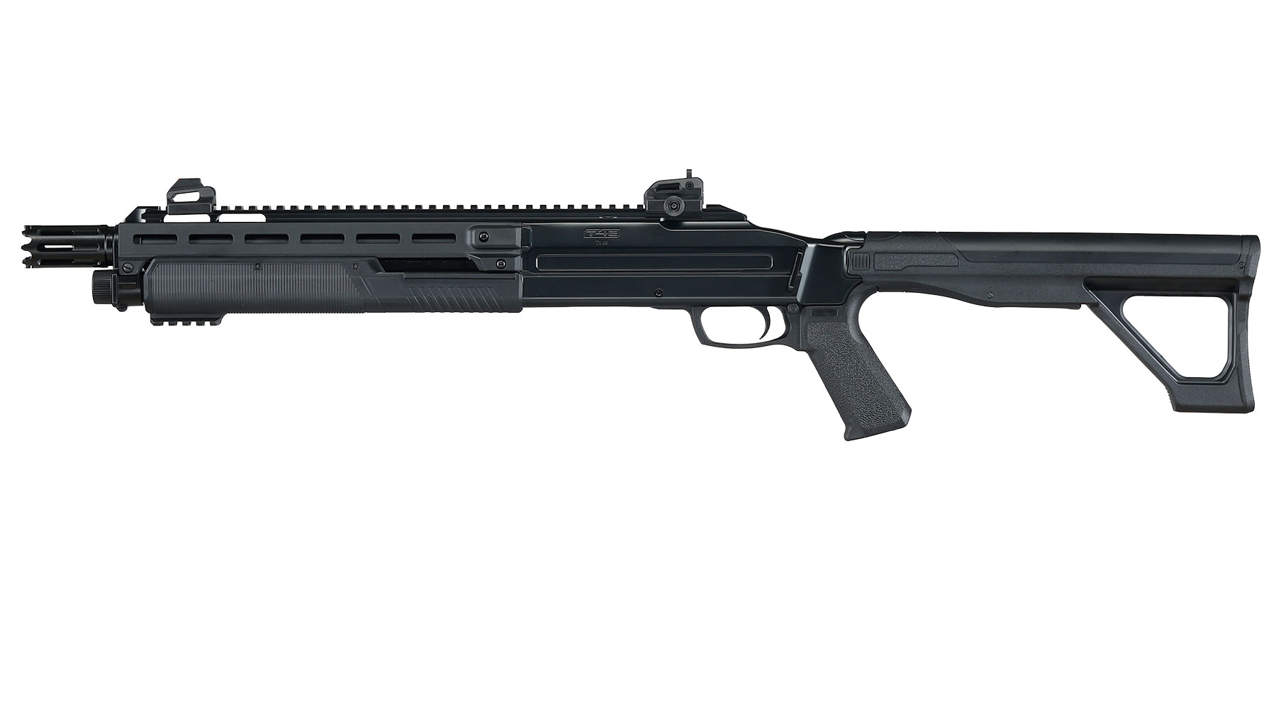 T4E TX 68 CO2-RAM Pump-Action Shotgun Kal. .68 schwarz