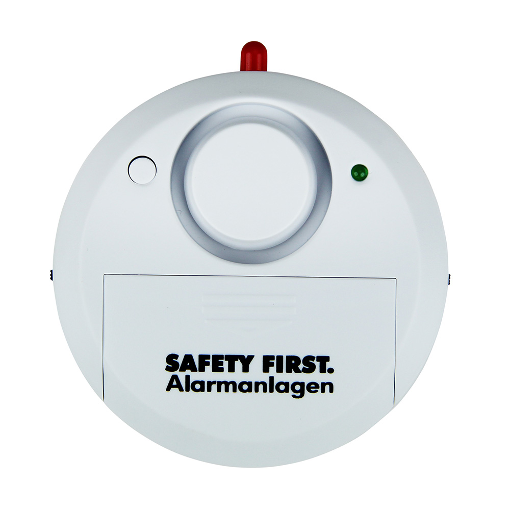 Safety First Glasbruchalarm 120 dB mit LED-Blinklicht wei