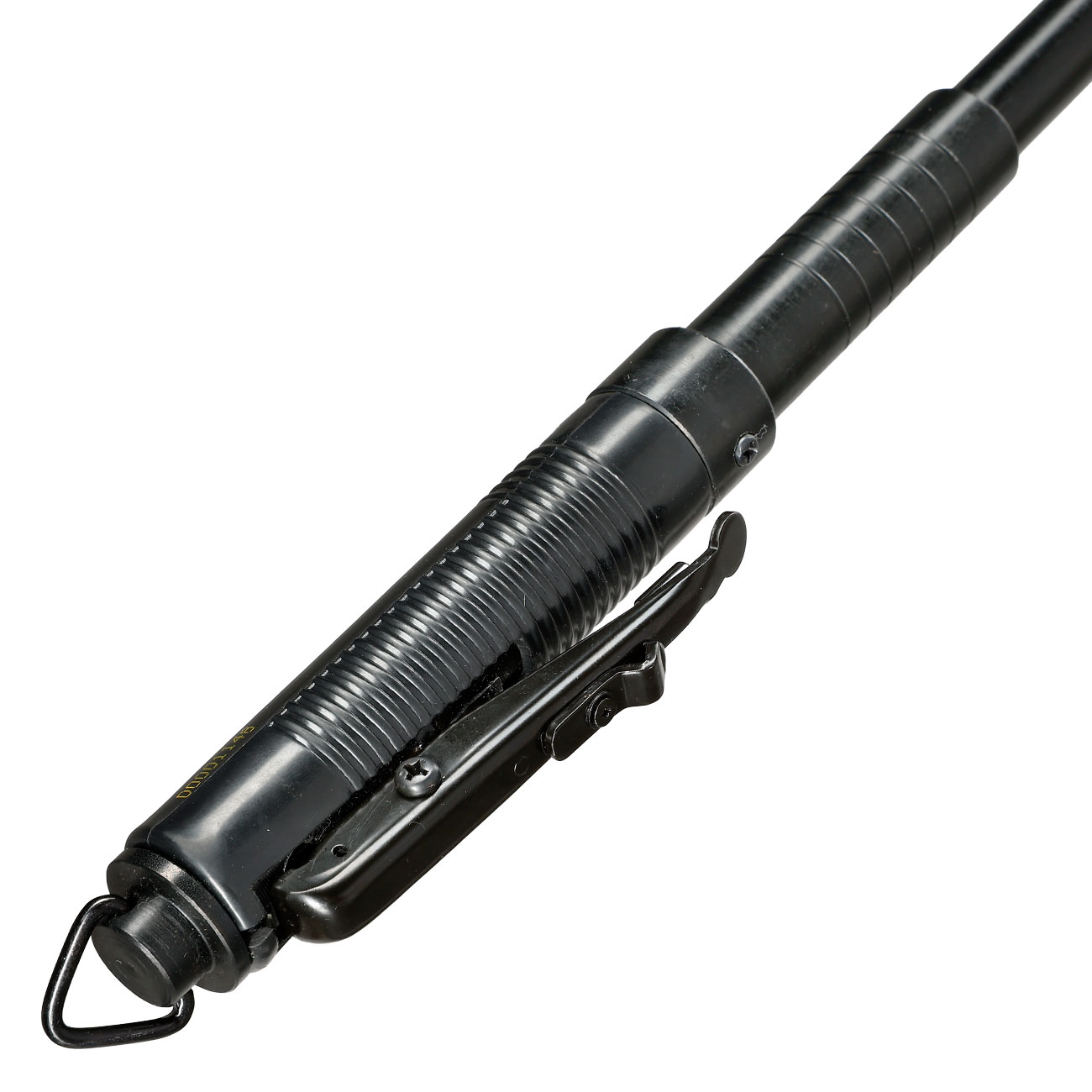 Automatik Teleskop Schlagstock 19,5 Zoll schwarz inkl. Holster Bild 3