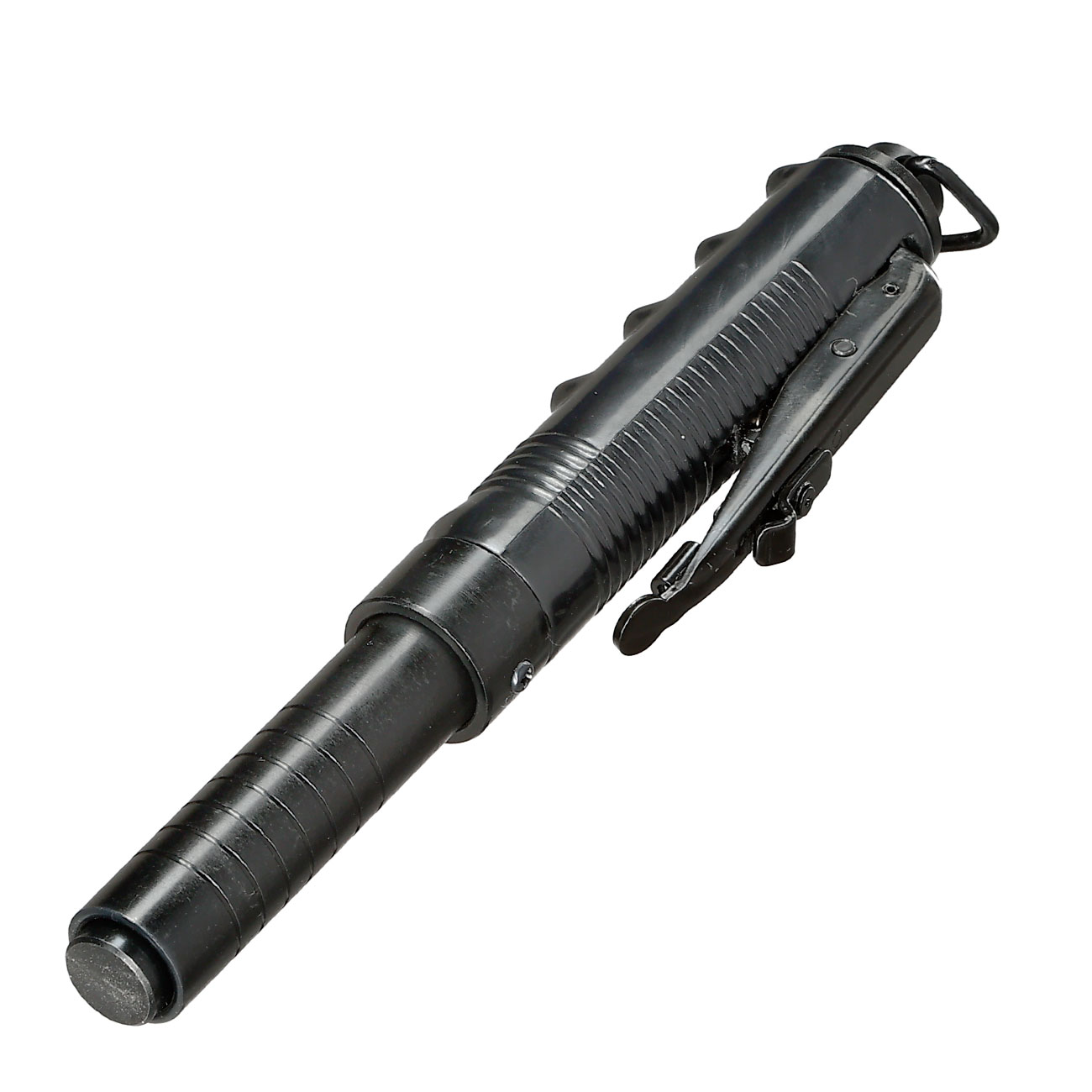 Automatik Teleskop Schlagstock 19,5 Zoll schwarz inkl. Holster Bild 5