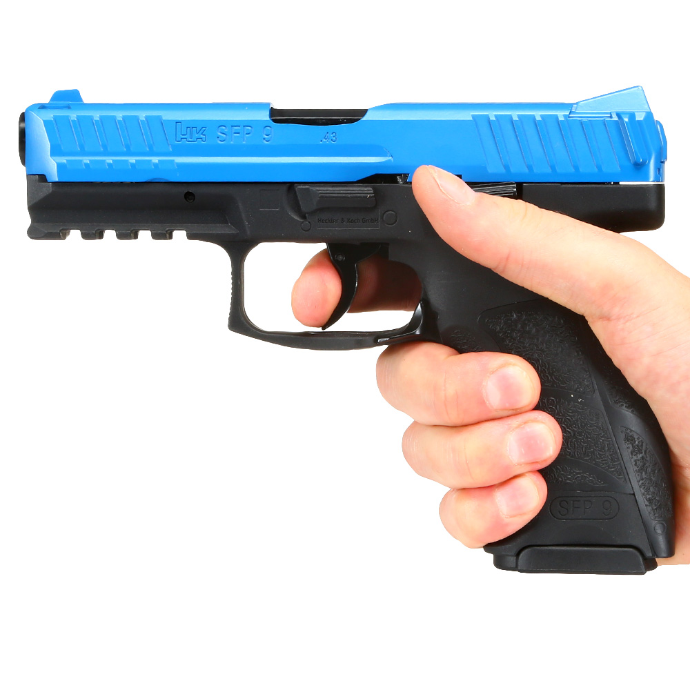 Heckler & Koch SFP9 T4E CO2 RAM Pistole Kal. 43 blau Bild 4