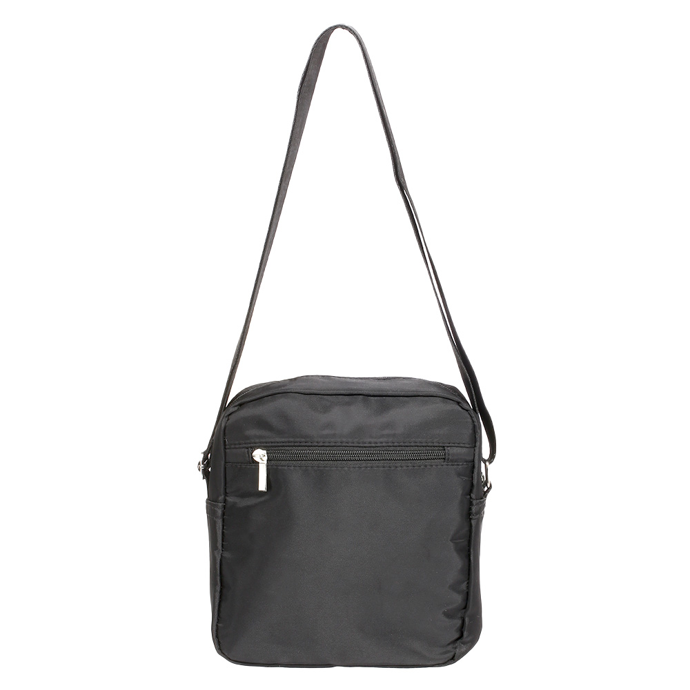 Crossbody Umhngetasche mit RFID Datenausleseschutz schwarz Bild 1