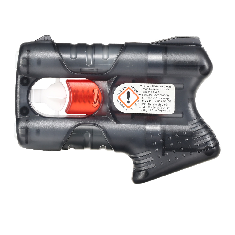 PIEXON Pfefferpistole Guardian Angel 4 dunkelgrau Abwehrgert inkl. Grtelclip