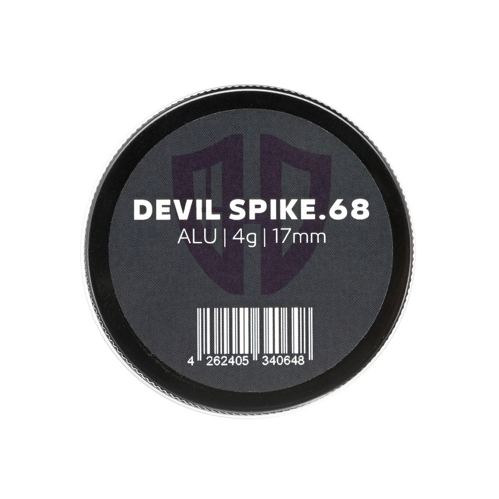 Devil Spike Aluminiumgeschosse Kaliber .68 fr HDS 68 silber 5er Dose Bild 3