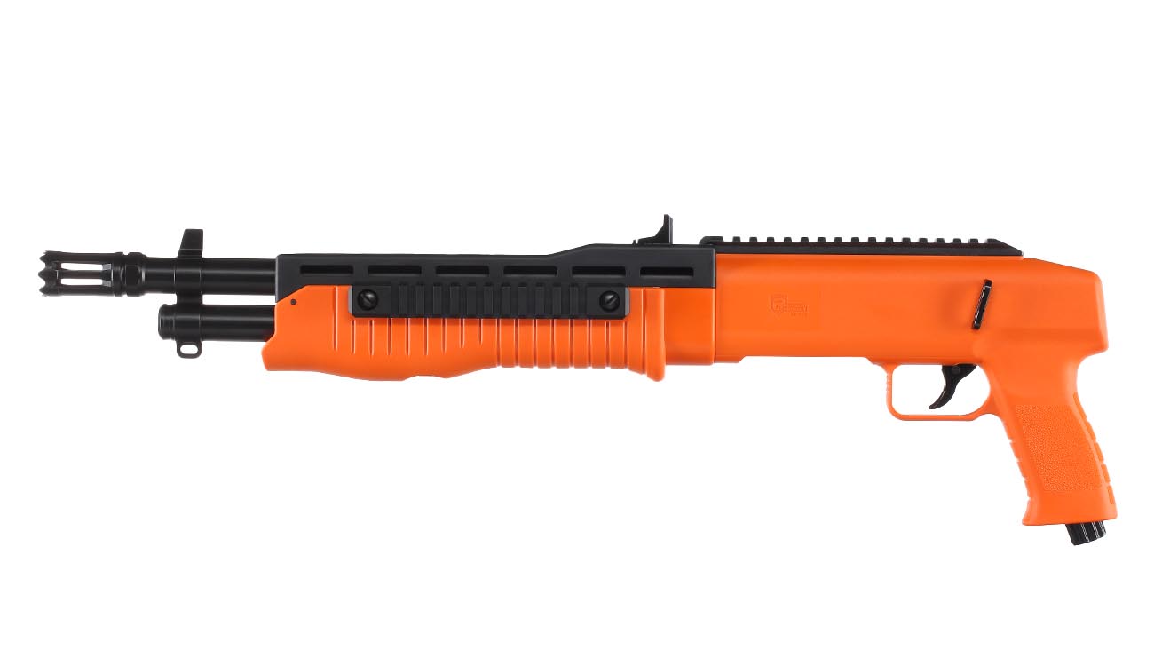 Versandrcklufer P2P HDB 68 CO2-RAM Shotgun Kal. .68 orange/schwarz