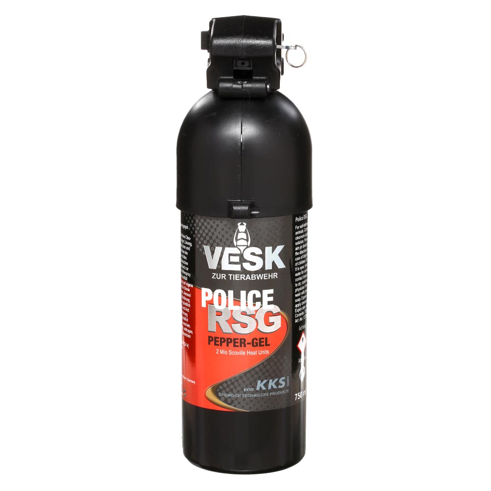 VESK Pfefferspray RSG Police Gel 750 ml mit Pistolengriff Bild 1