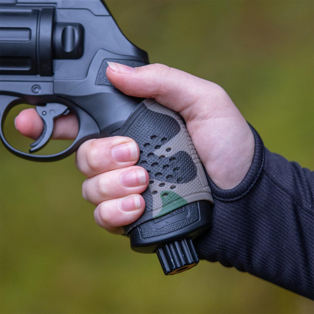 Griffberzug Anti-Rutsch V4 fr RAM, Airsoft, Luftdruck und Paintball woodland Bild 4