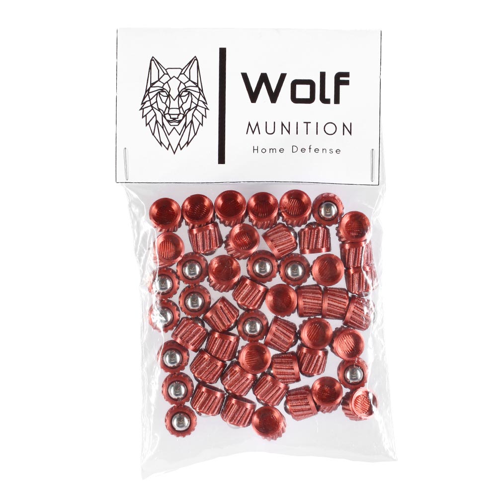Wolf Massiv Glasbreaker Kunststoffmunition mit Metallspitze Kaliber .50 fr HDR 50 braun 50er Beutel Bild 3