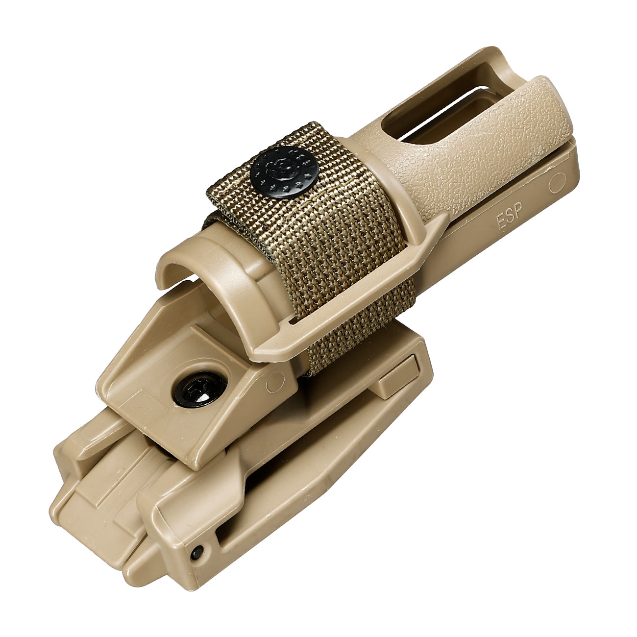 ESP Teleskopschlagstock 21 Zoll gehrtet grn inkl. 360 Profi-Holster Bild 6