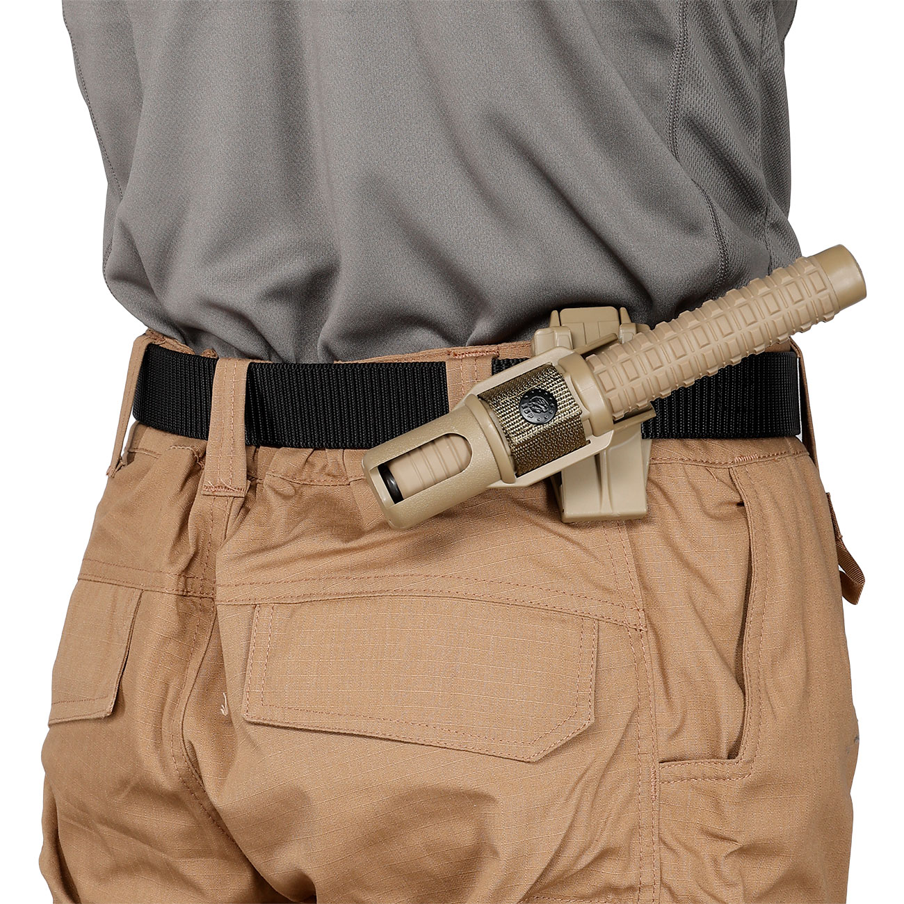 ESP Teleskopschlagstock 21 Zoll gehrtet grn inkl. 360 Profi-Holster Bild 8