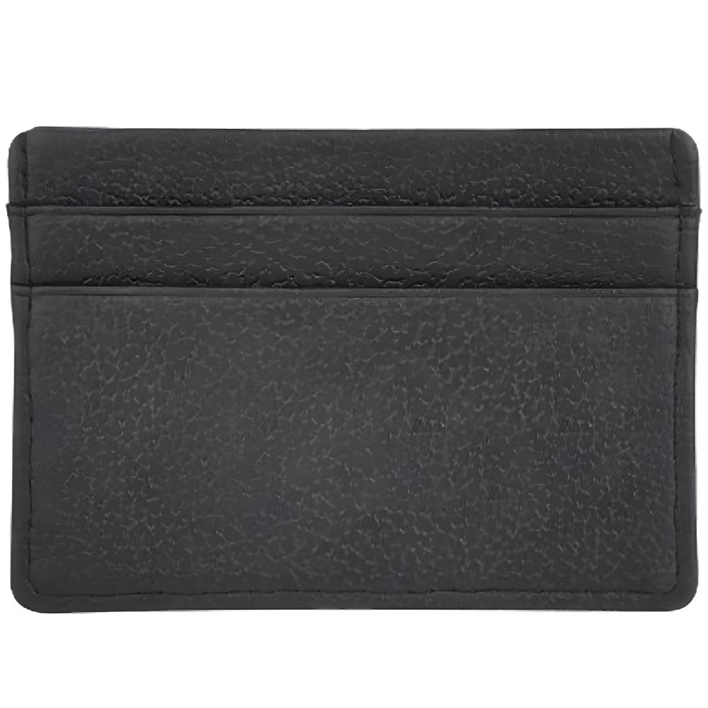 Kartenetui LockPlusDeluxe aus Leder mit RFID Datenausleseschutz schwarz Bild 1