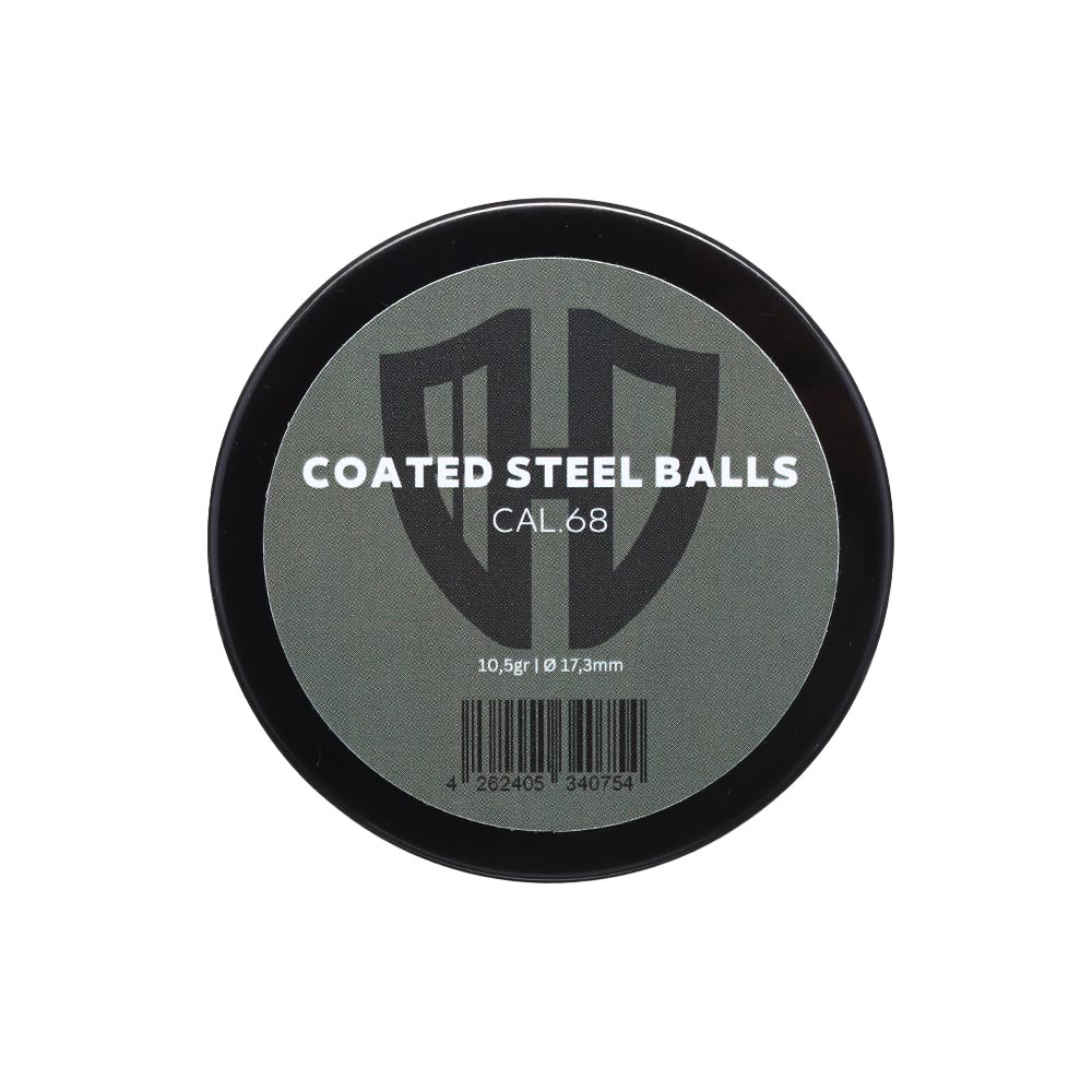 Coated Steel Balls Kaliber .68 schwarz 20er Dose Bild 3