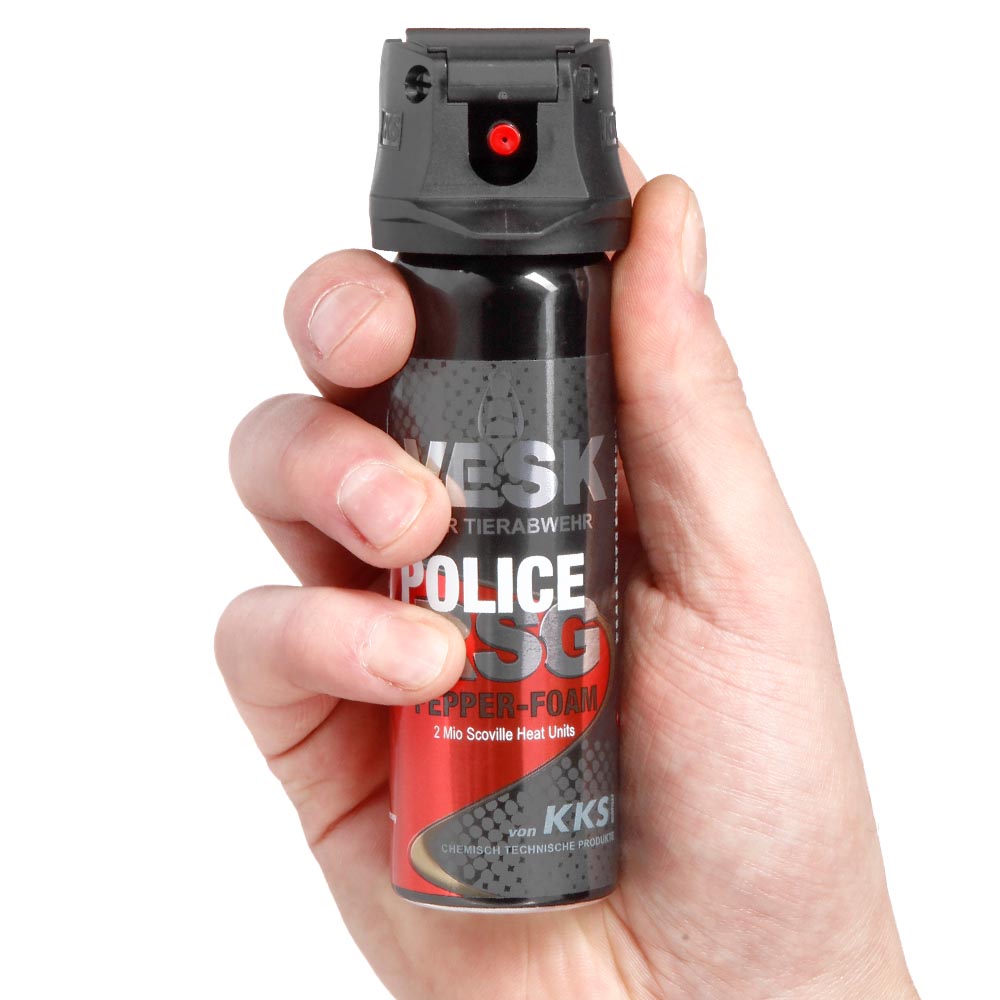 VESK RSG Police Foam Pfefferspray 63 ml Schaum Bild 7