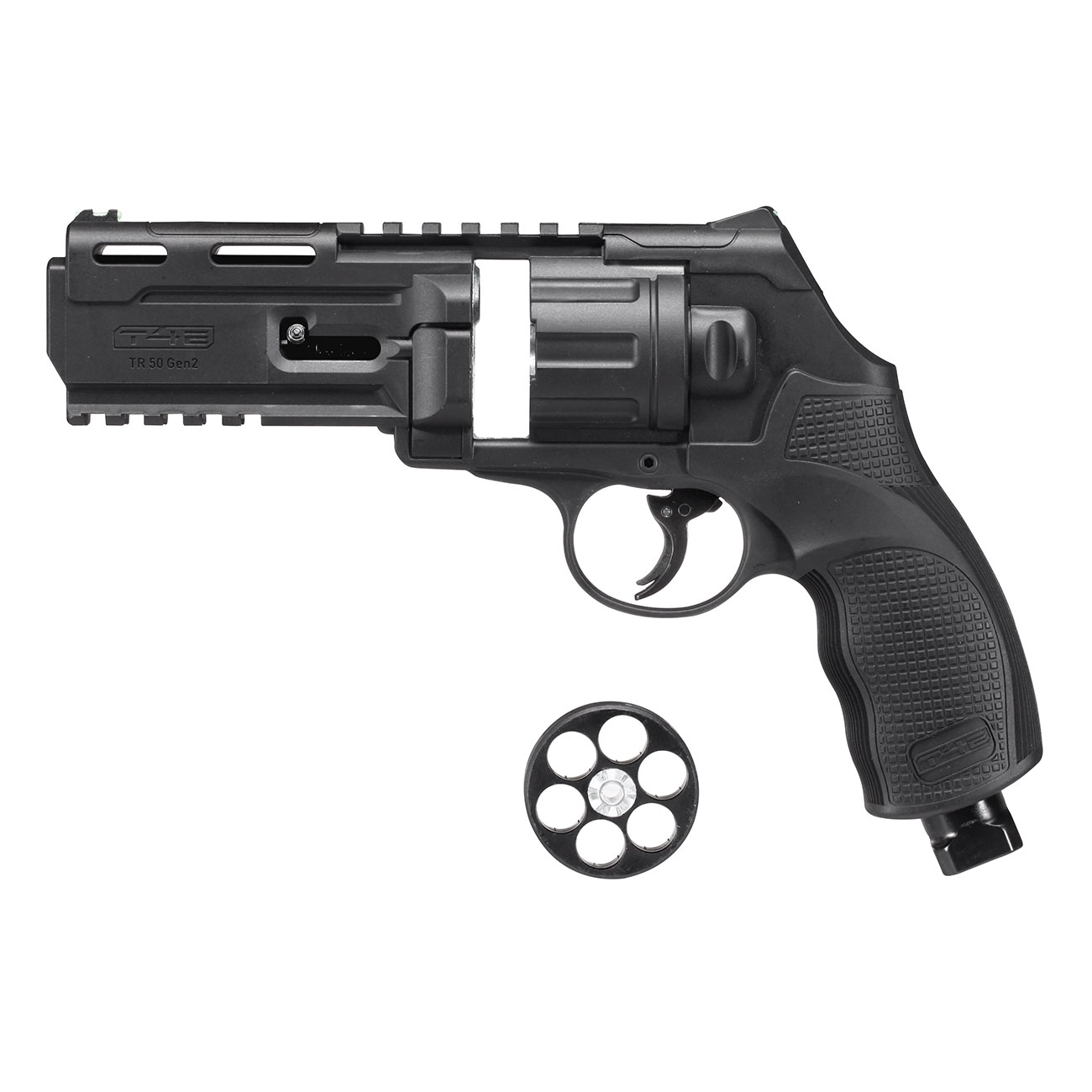 T4E TR50 Gen2 .50 CO2-RAM Revolver Kal. 50 schwarz Bild 8