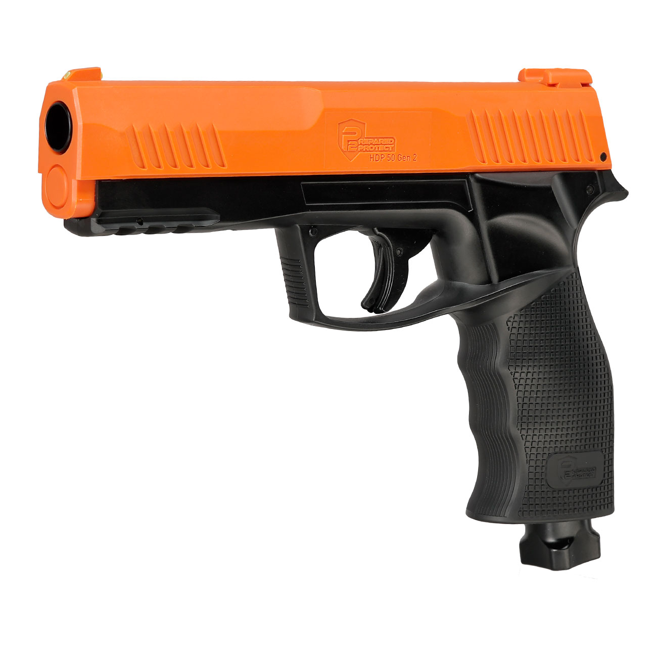 P2P HDP 50 Gen2 CO2-RAM Pistole Kal. 50 schwarz/orange Bild 1