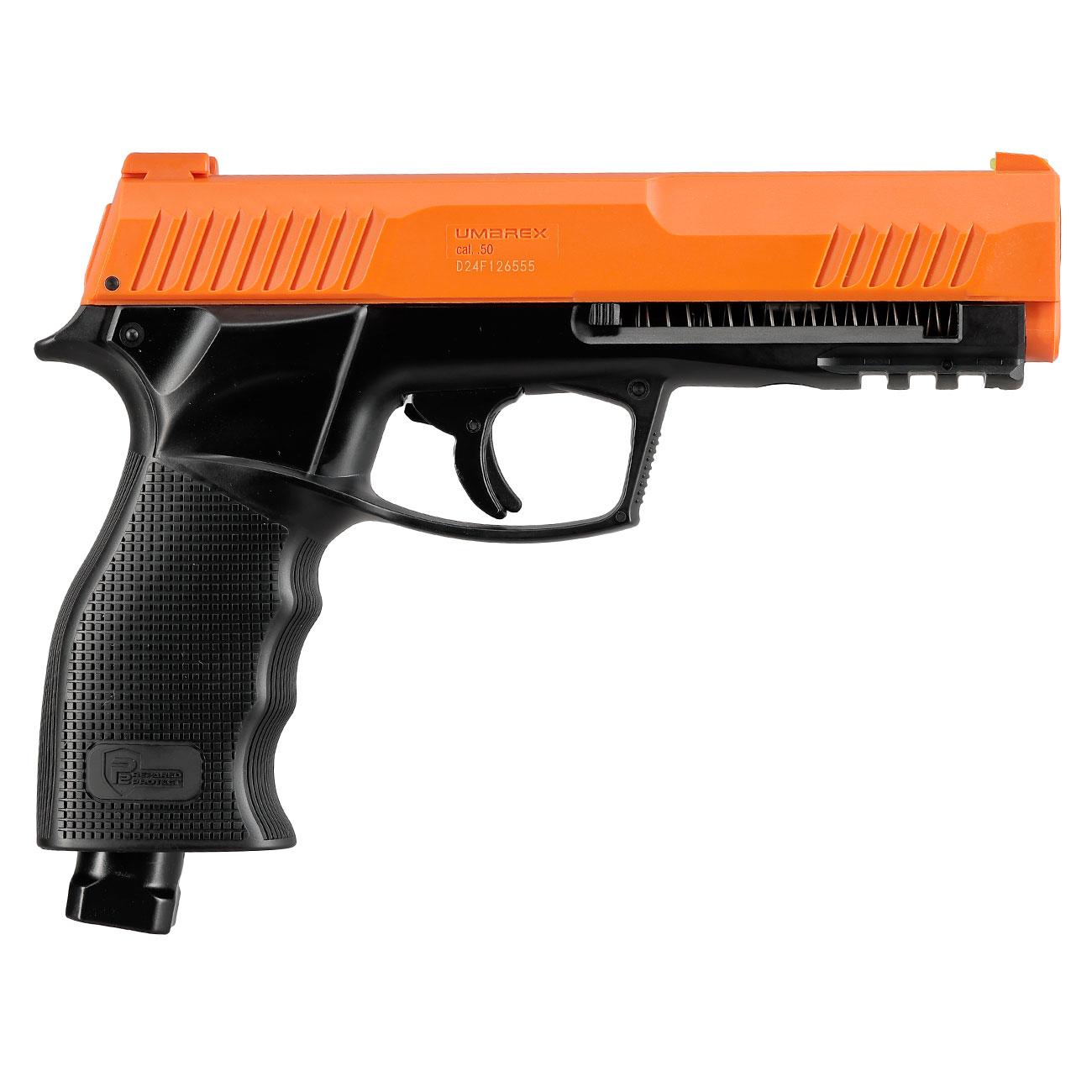 P2P HDP 50 Gen2 CO2-RAM Pistole Kal. 50 schwarz/orange Bild 3