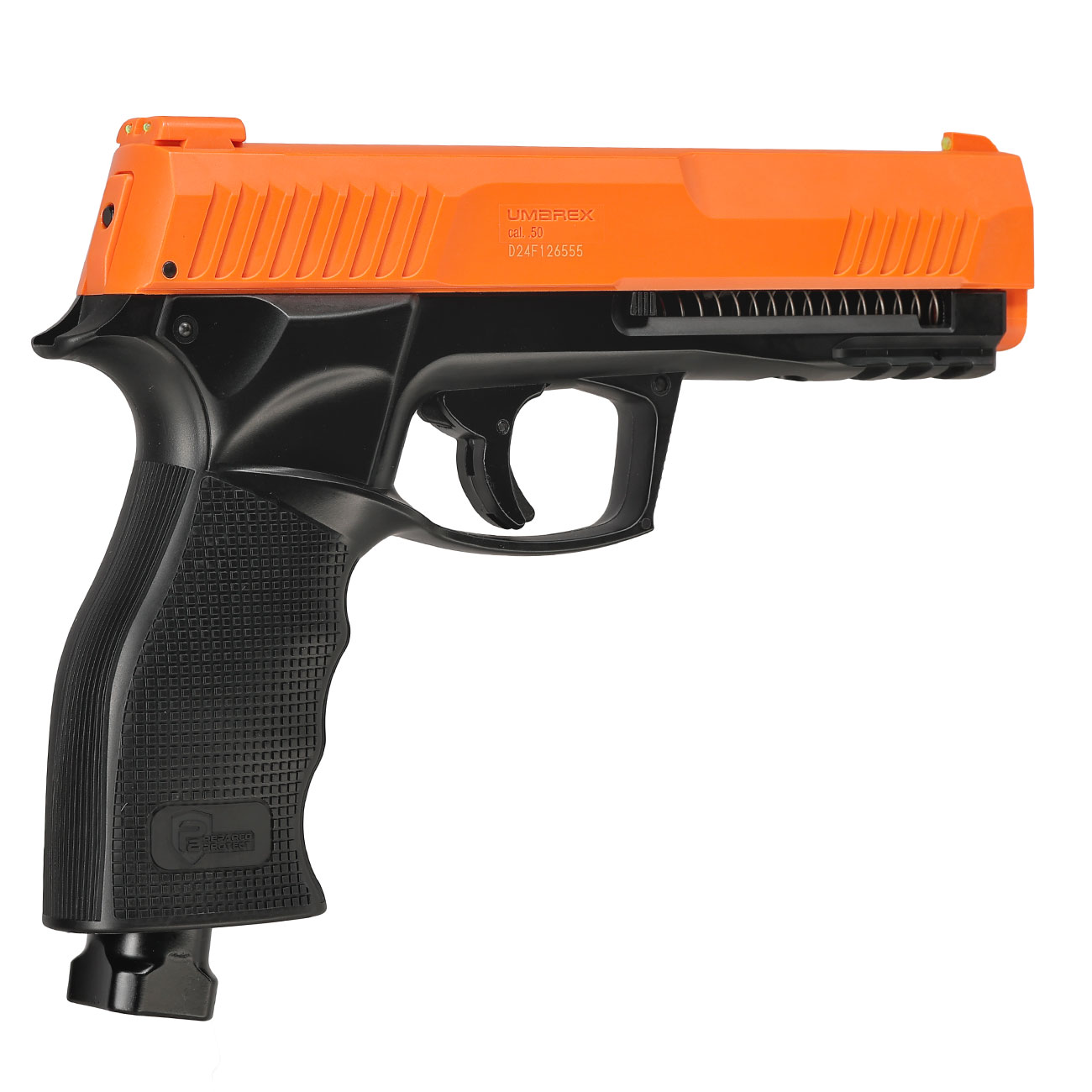 P2P HDP 50 Gen2 CO2-RAM Pistole Kal. 50 schwarz/orange Bild 6