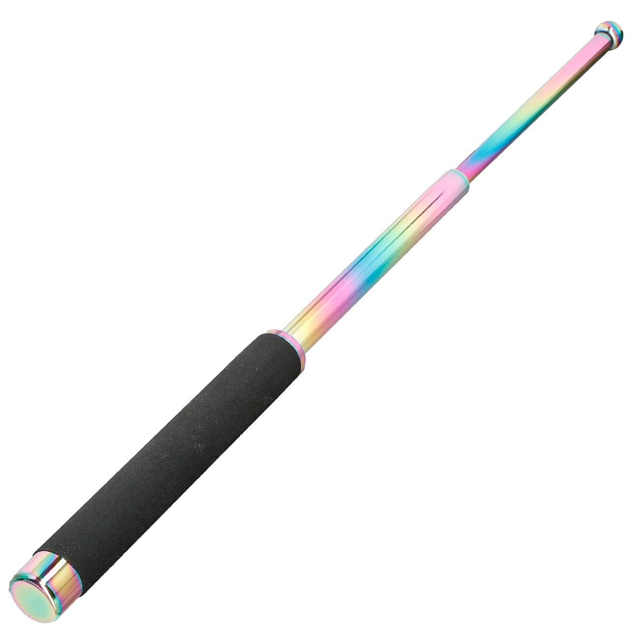 Teleskopschlagstock 21 Zoll Rainbow inkl. Holster Bild 2