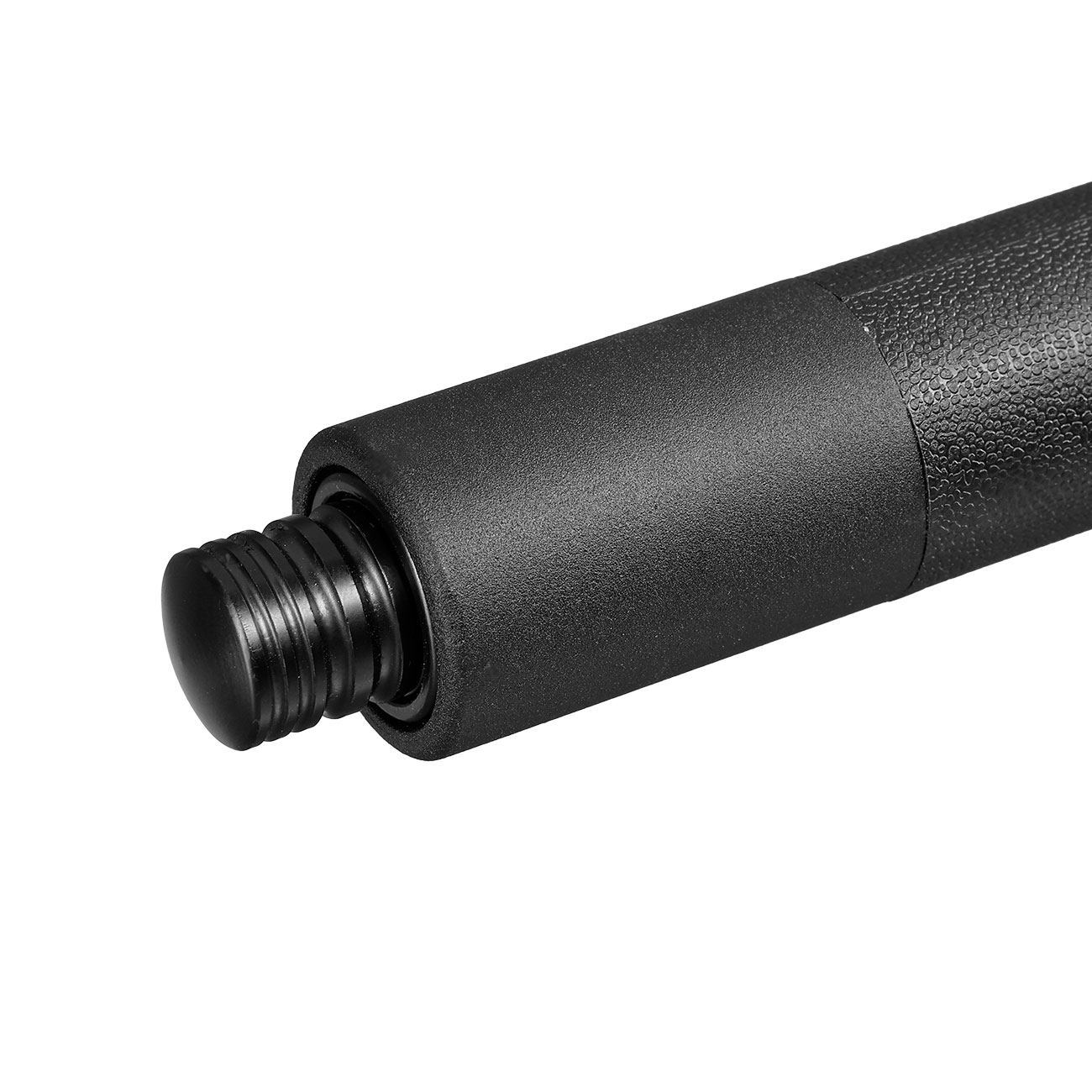 Teleskopschlagstock Heavy 21 Zoll mit Druckknopf schwarz Bild 3