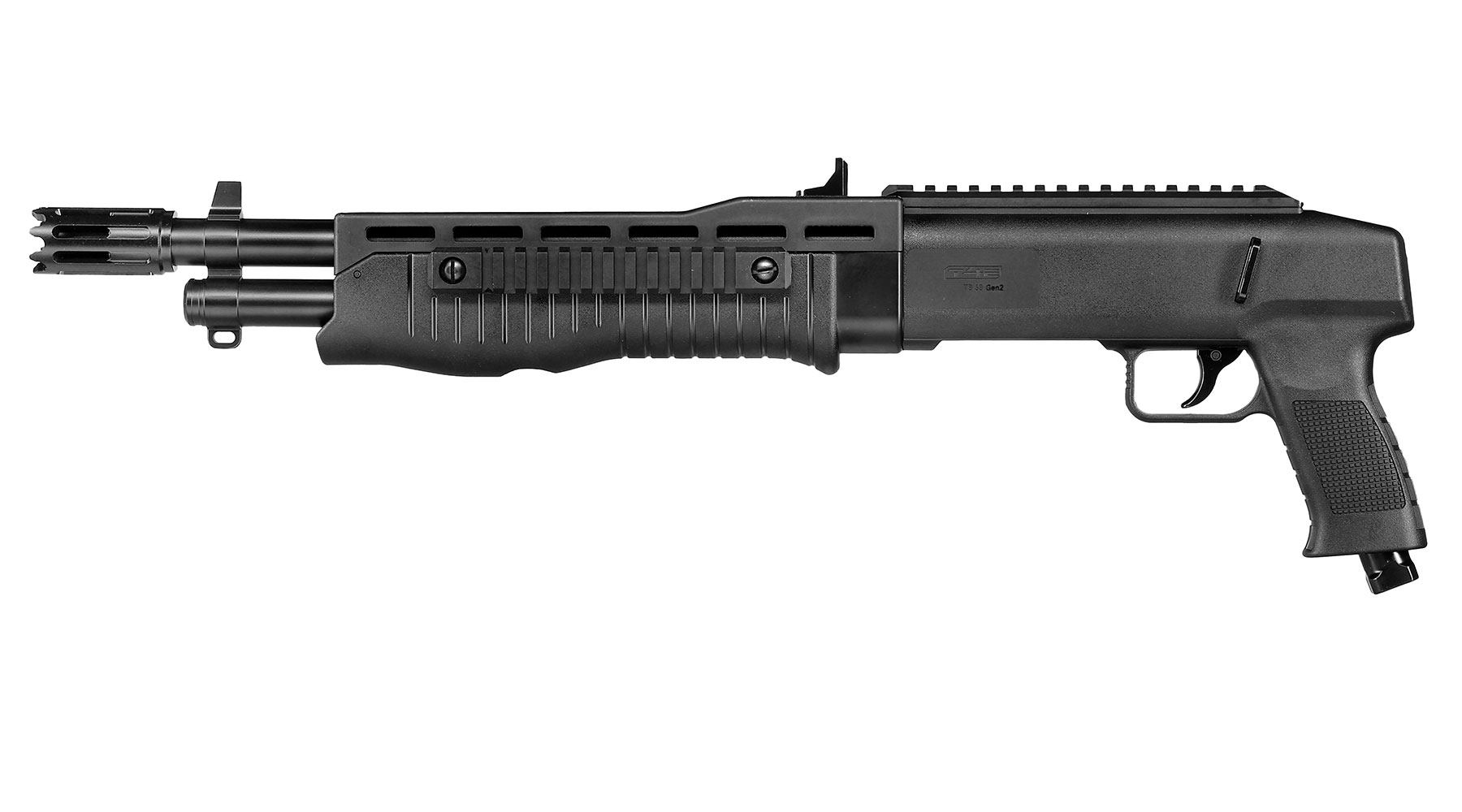 T4E TB 68 Gen2 CO2 RAM Defence Shotgun Kal. .68 - 7,5 Joule schwarz