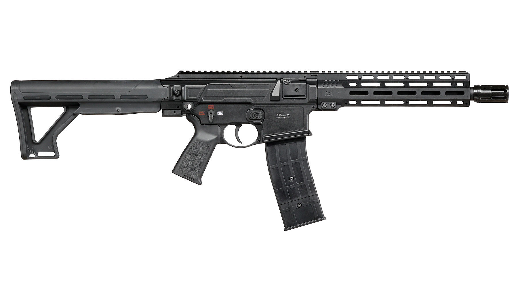 T4E TC 68 CO2 RAM Gewehr Kal. .68 -7,5 Joule schwarz inkl. Hopper-Adapter & Dummy-Magazin Bild 4