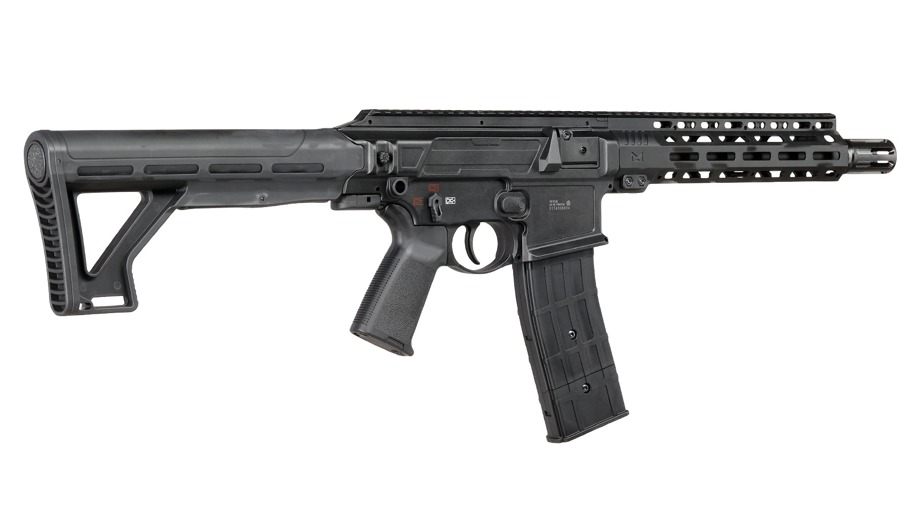 T4E TC 68 CO2 RAM Gewehr Kal. .68 -7,5 Joule schwarz inkl. Hopper-Adapter & Dummy-Magazin Bild 5