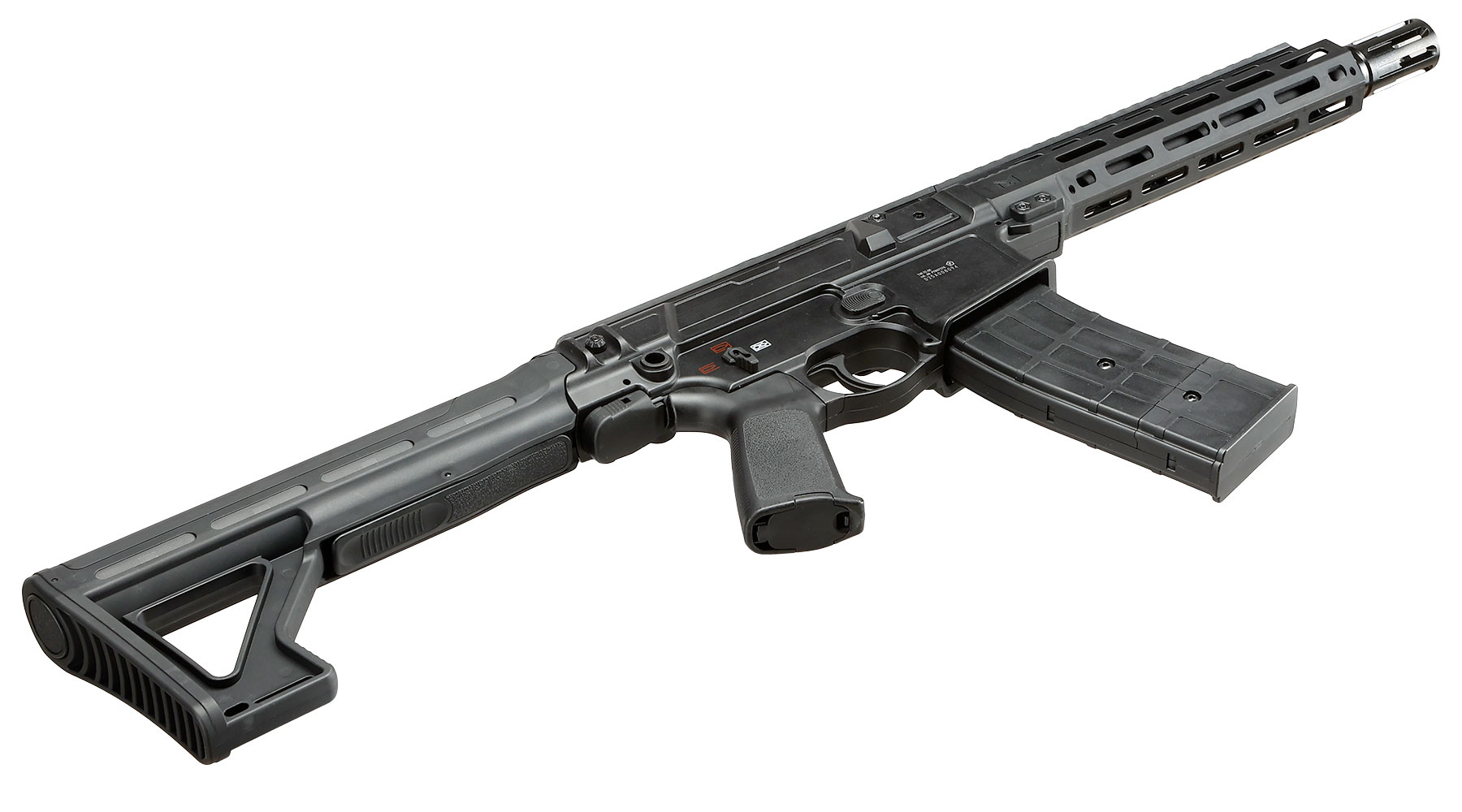 T4E TC 68 CO2 RAM Gewehr Kal. .68 -7,5 Joule schwarz inkl. Hopper-Adapter & Dummy-Magazin Bild 9