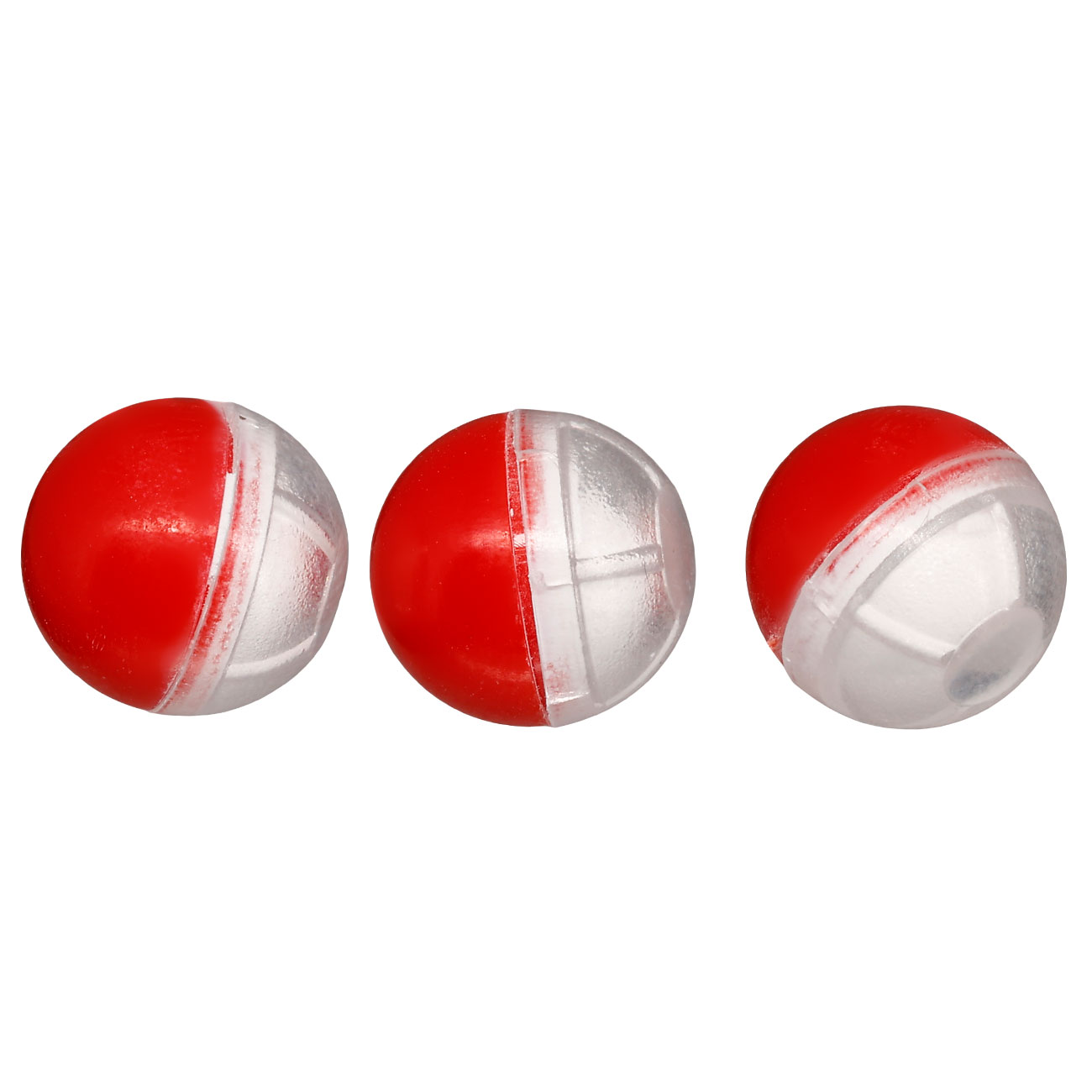 Vesta Pfefferkugeln Pepper Crystal Balls Kal. .50 rot/wei 50er Dose Bild 3