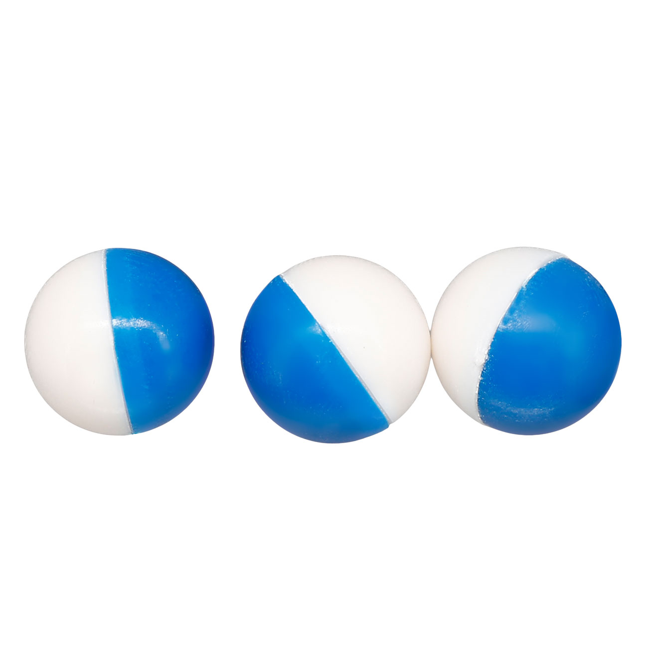 Vesta Kreidekugeln Chalk Cloud Balls Kaliber .50 blau/wei 50er Dose Bild 3