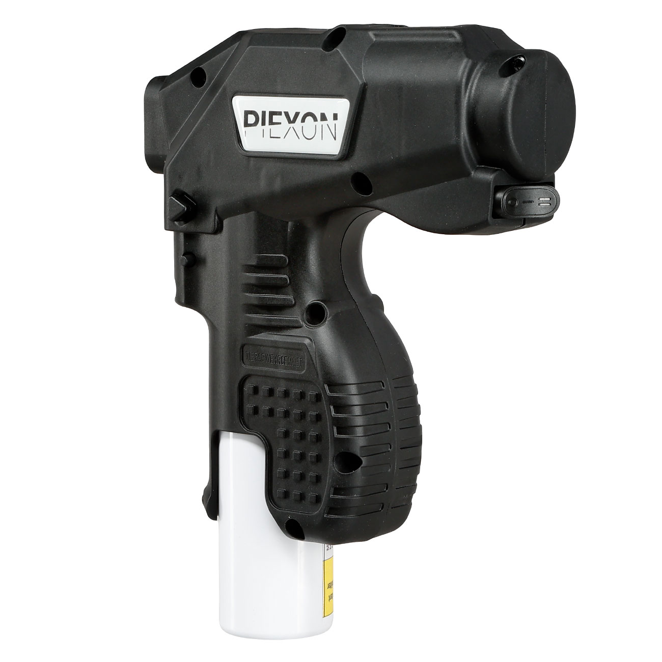 Piexon Pepper Soaker PSX1 Tierabwehrgert schwarz mit 300 Lumen LED-Lampe inkl. Pfefferkartusche 75 ml, USB-Ladekabel & Tran Bild 11
