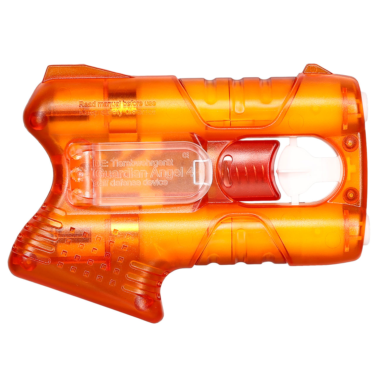 Piexon Pfefferpistole Guardian Angel 4 orange bungsgert inkl. Grtelclip Bild 3