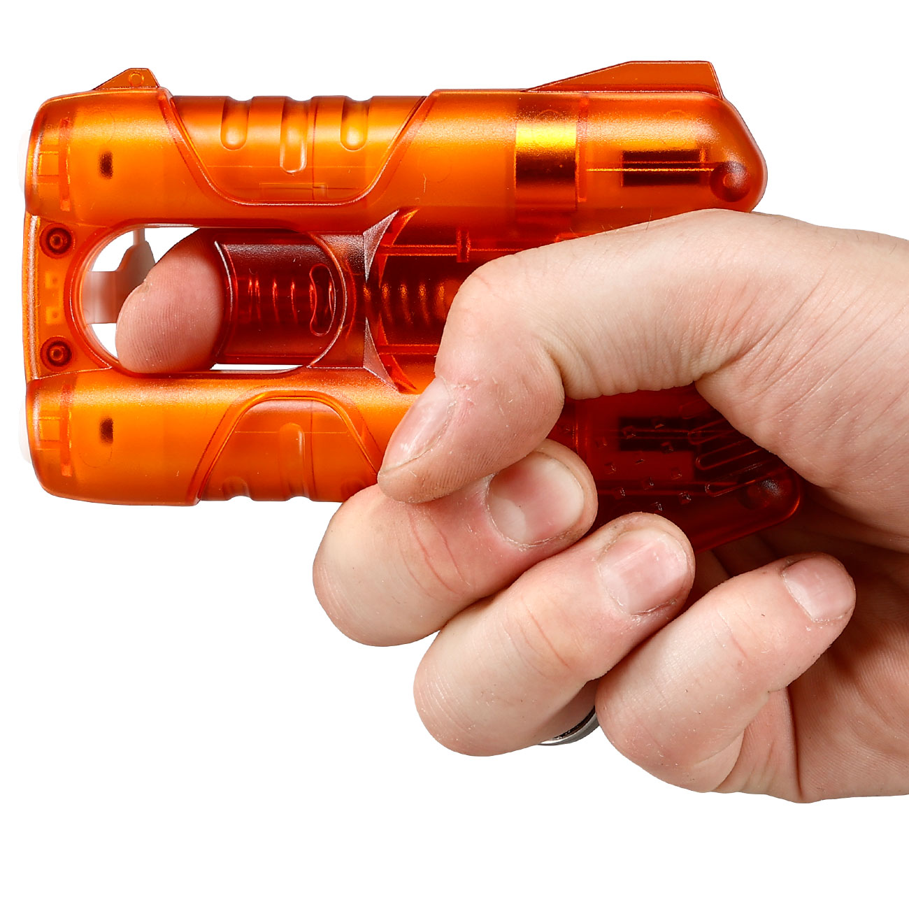 Piexon Pfefferpistole Guardian Angel 4 orange bungsgert inkl. Grtelclip Bild 5