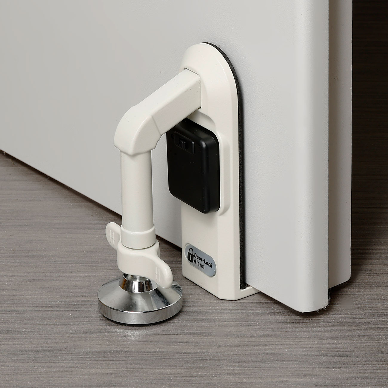 Einbruchschutz Door-Lock mit Alarm inkl. Batterien & Transportbeutel Bild 2